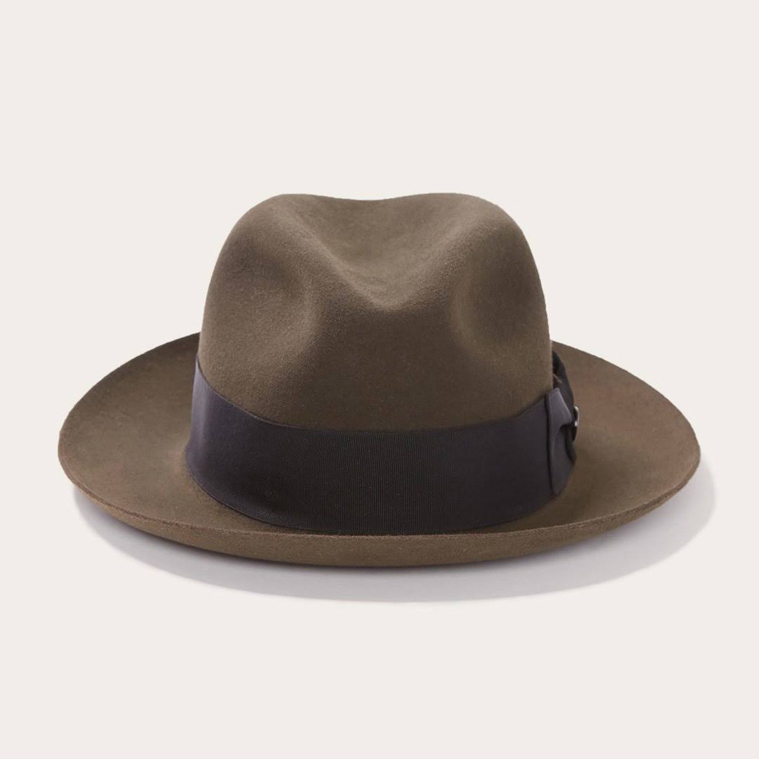 Sage Fur Felt Fedora Hat U598