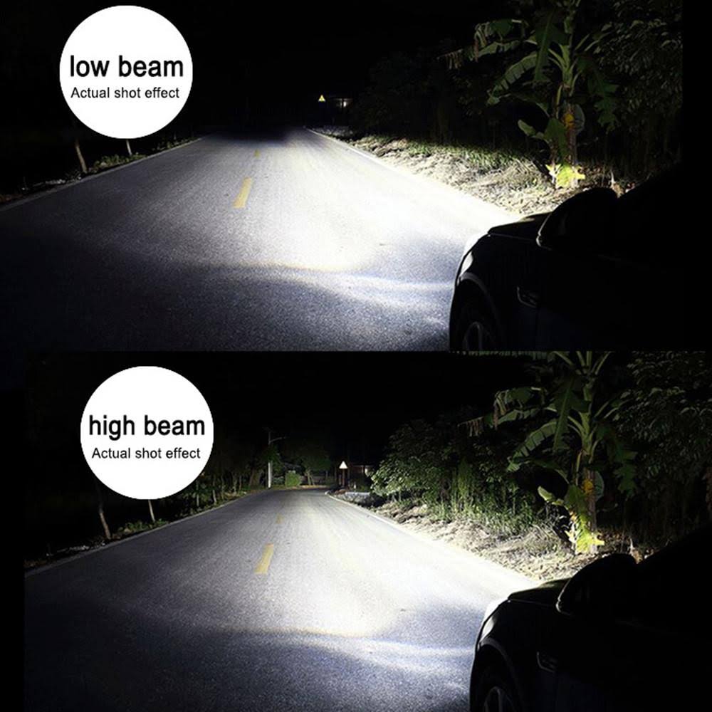 H13 9008 LED Headlight Bulbs, 6000K Xenon White L5541