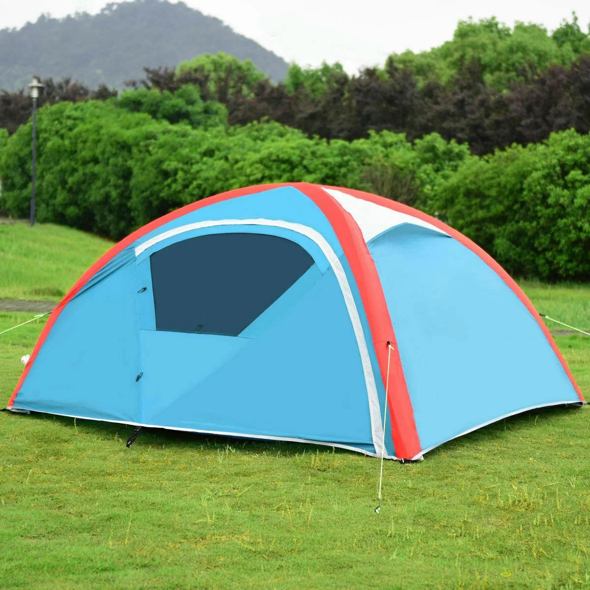 3 Person Inflatable Tent with Bag Pump K762542
