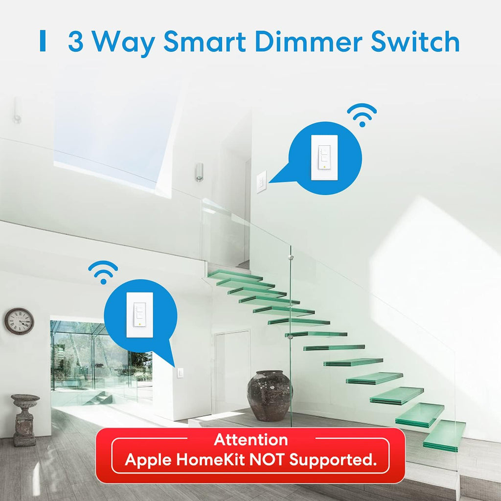 2.4GHz WiFi Dimmer Switch Kit, Pack of 2 X7502