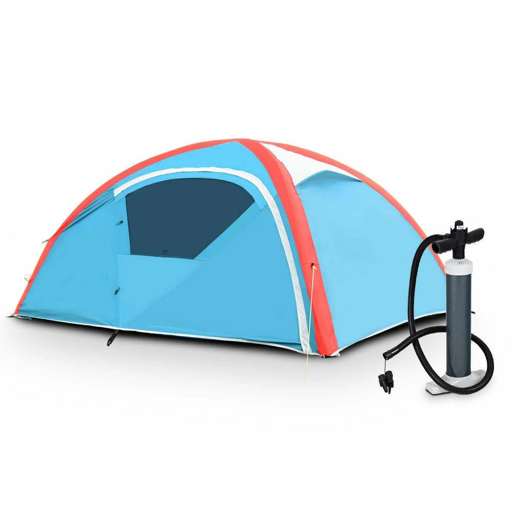 3 Person Inflatable Tent with Bag Pump K762542