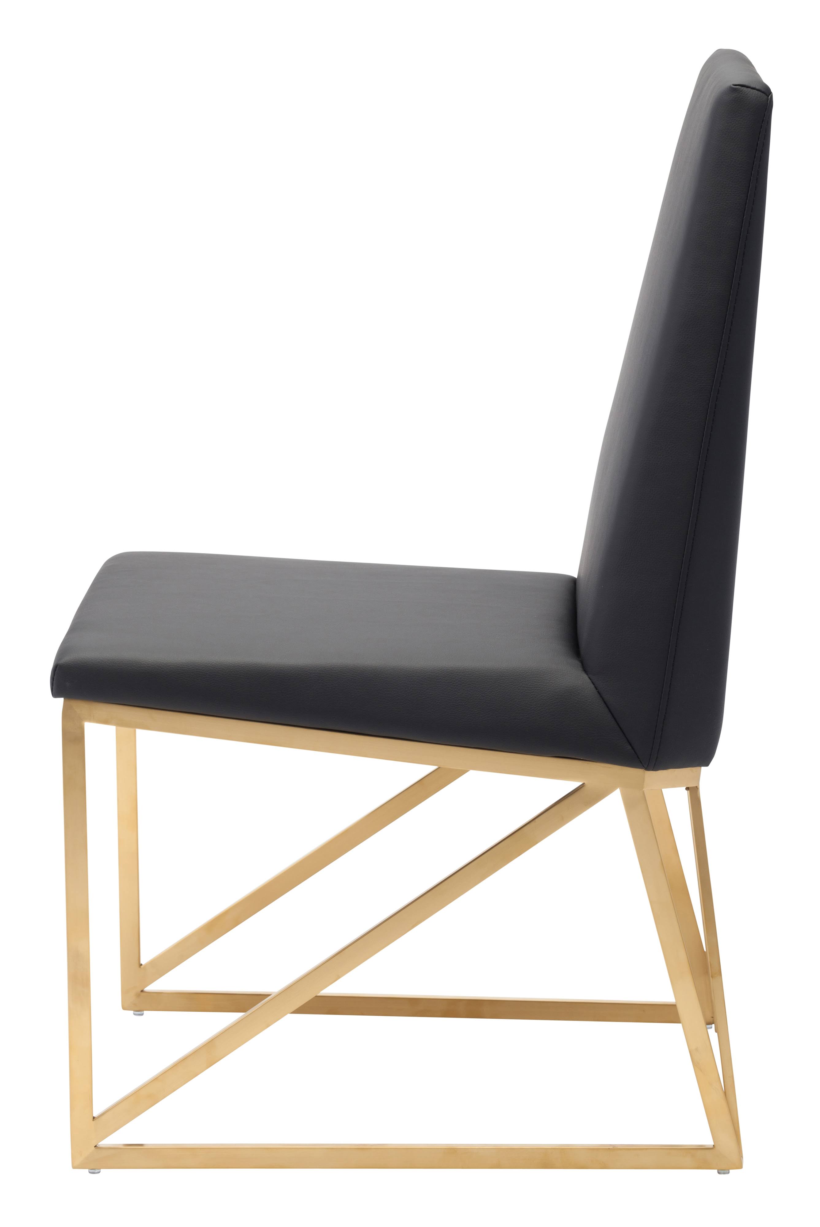 Black Caprice Dining Chair Y714