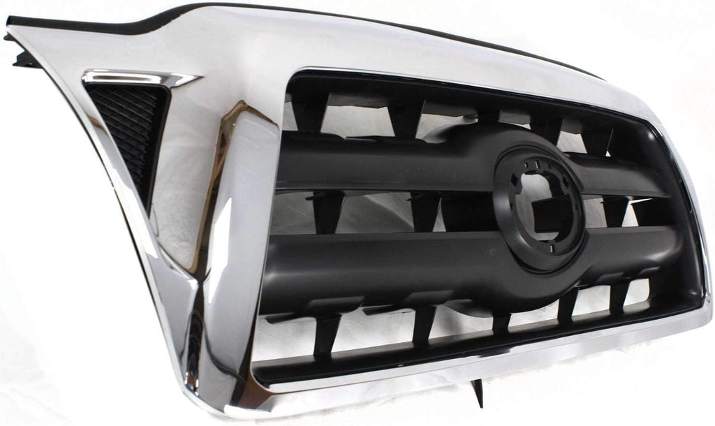 Chrome Shell Black Insert Grille N8599