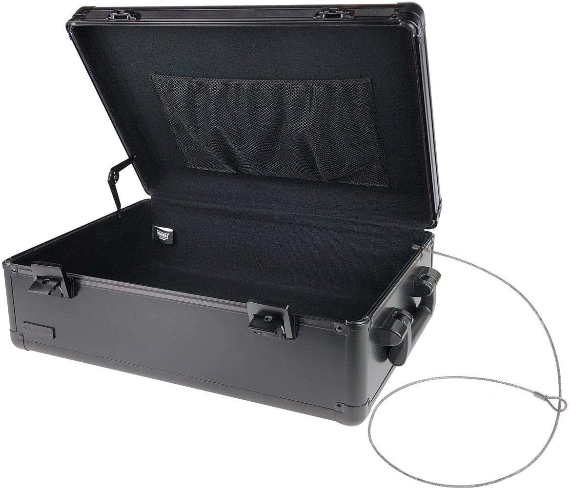 Black Storage Chest with Key Locks, Pack of 2 E9715