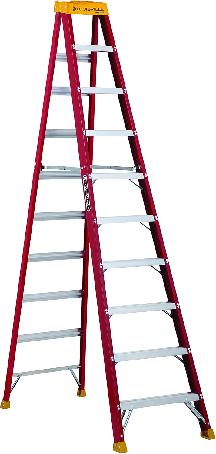 Fiberglass Stepladder, 300-Pound Capacity Y950104