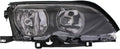 Passenger Side Halogen Headlight Assembly with Bulbs J430