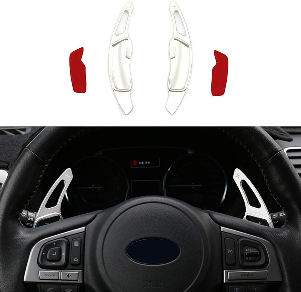 Aluminum Alloy Paddle Shift Steering Wheel Shifter Extension (Red) Z403