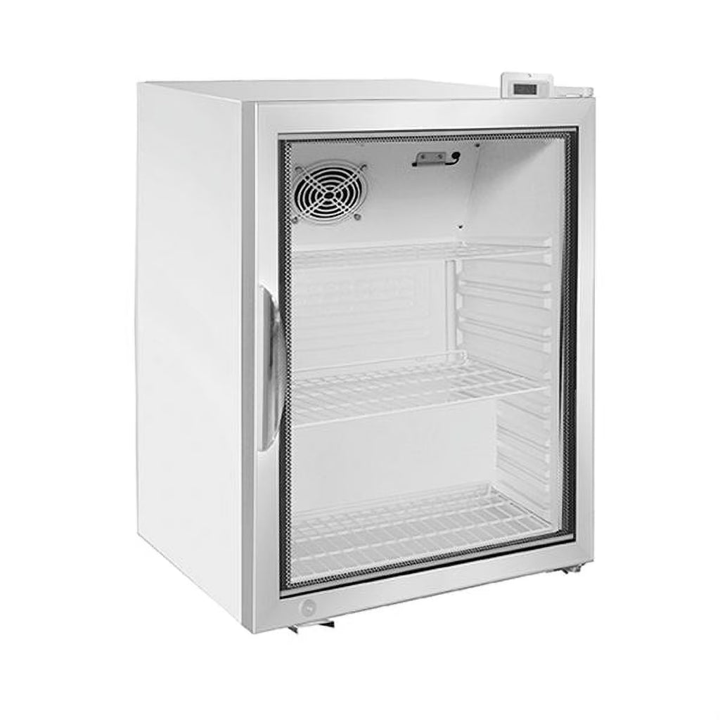 Silver Countertop Merchandiser Refrigerator E434