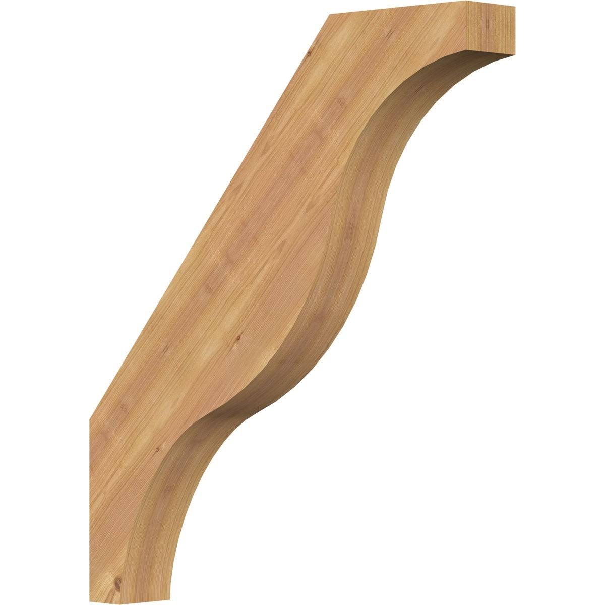 Funston Smooth Brace, Western Red Cedar D4802