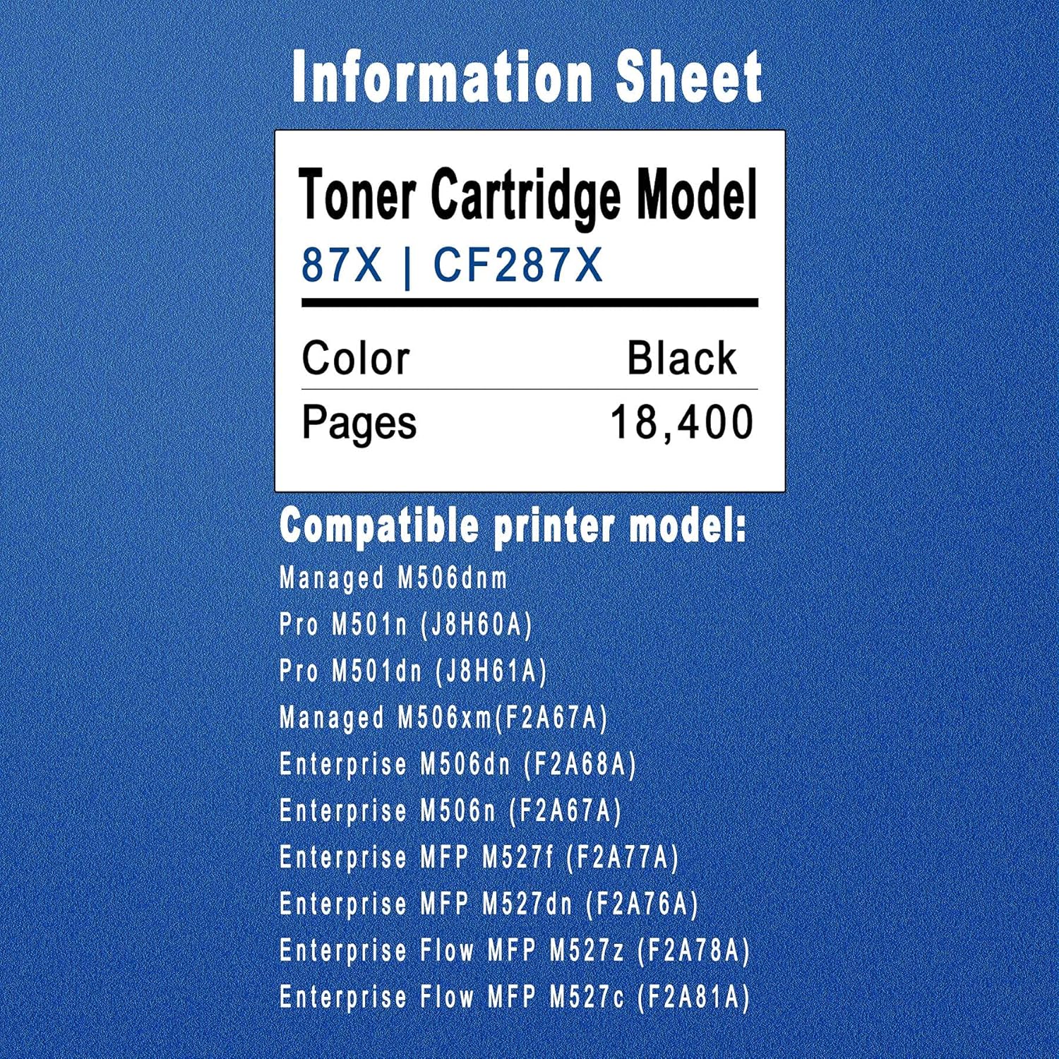 High Yield Black Toner Cartridge O31673