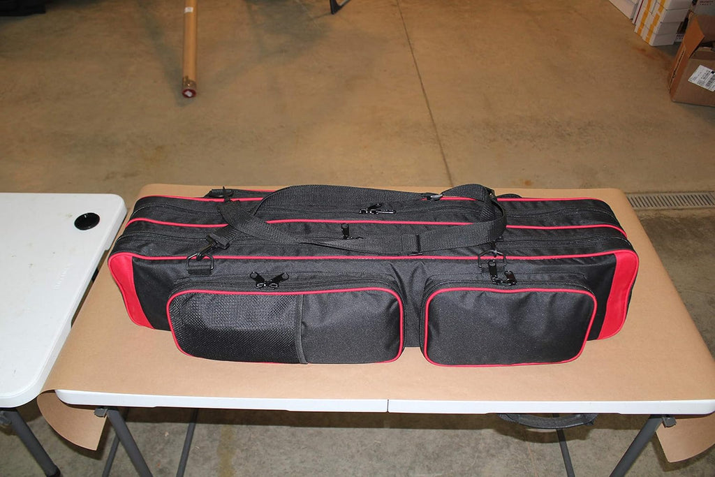 Red 36.5 Soft Case Fishing Rod and Tackle Bag M8310