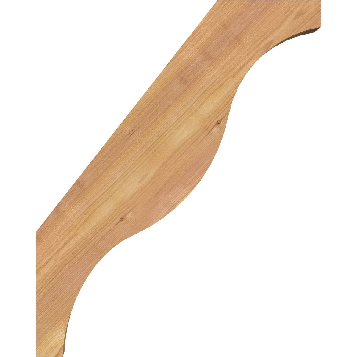 Funston Smooth Brace, Western Red Cedar D4802