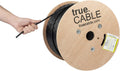 1000ft Red 23AWG 4 Pair Solid Bare Copper Bulk Ethernet Cable R7728