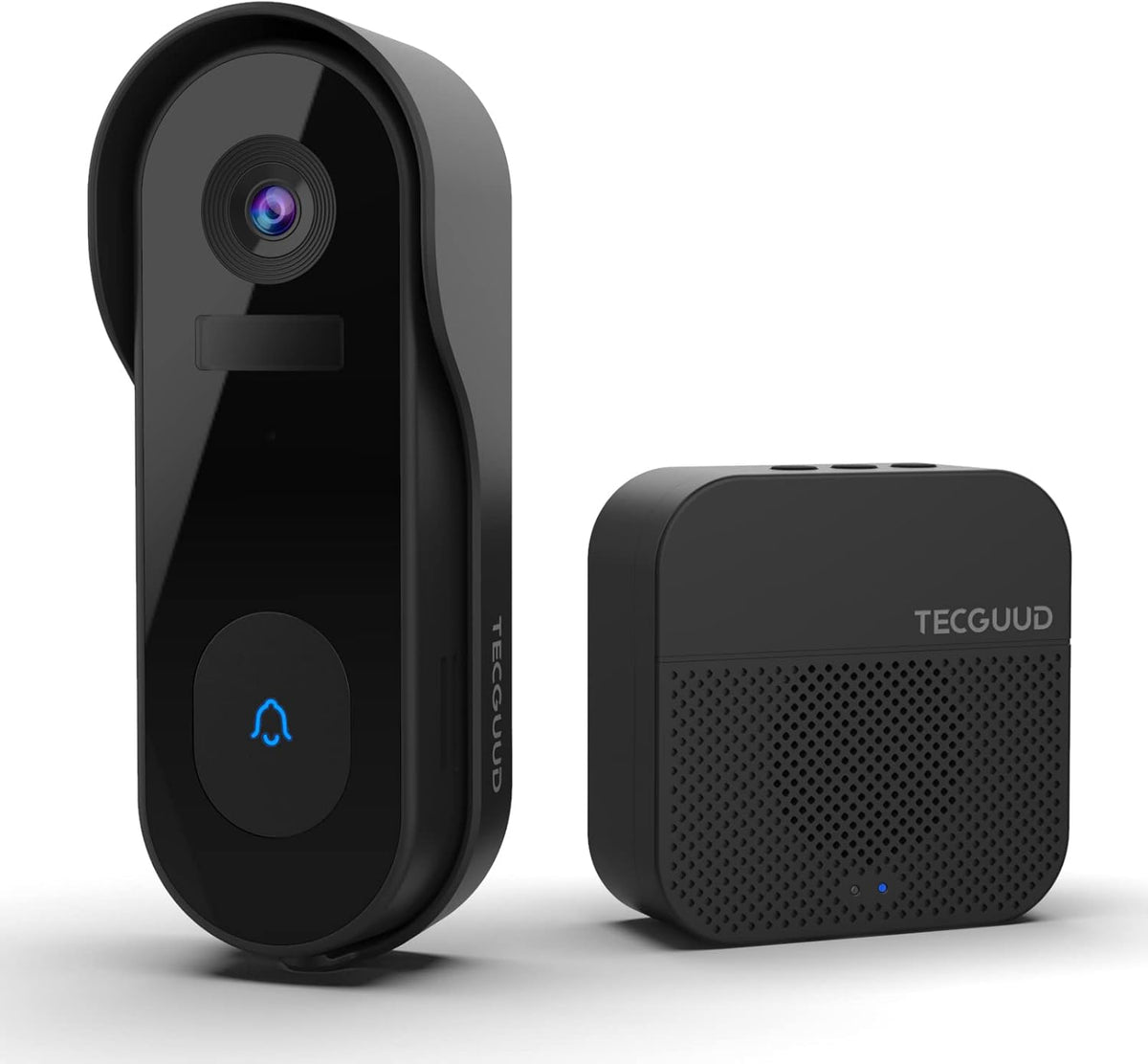 Wireless WiFi Video Doorbell Camera with Chime, 2 Pack M9395