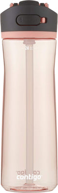 24oz Leak-Proof Water Bottle with Lid Lock and Angled Straw B234