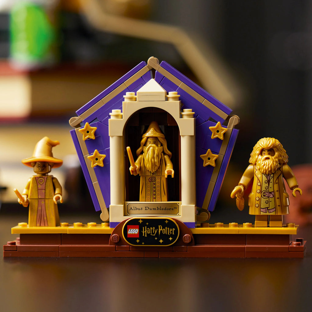 LEGO Harry Potter Hogwarts Icons Collectors' Edition Hedwig Owl Model with 3 Exclusive Golden Minifigures I514969