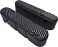 Polished Finned Cast Aluminum Valve Covers with Coil Mounts I80200