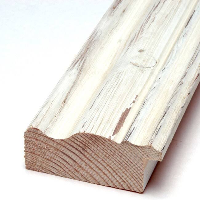 Country Whitewash Framed Cork Board P827