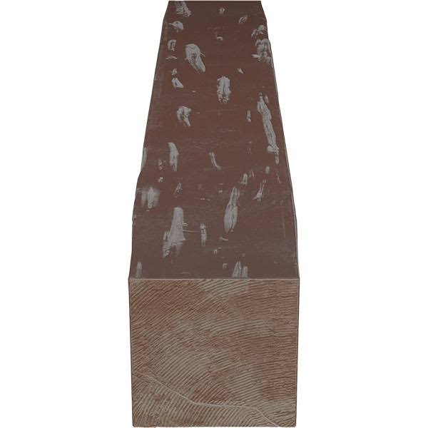 Aged Pecan Faux Wood Fireplace Mantel Y805925
