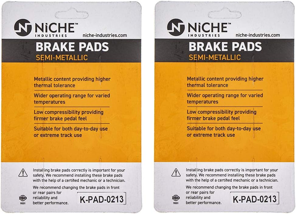 Semi-Metallic Brake Pad Set Pack of 2 G434371
