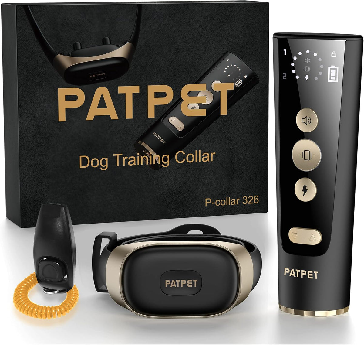 Electric Dog Training Collar with Remote Pack of 2 J62420