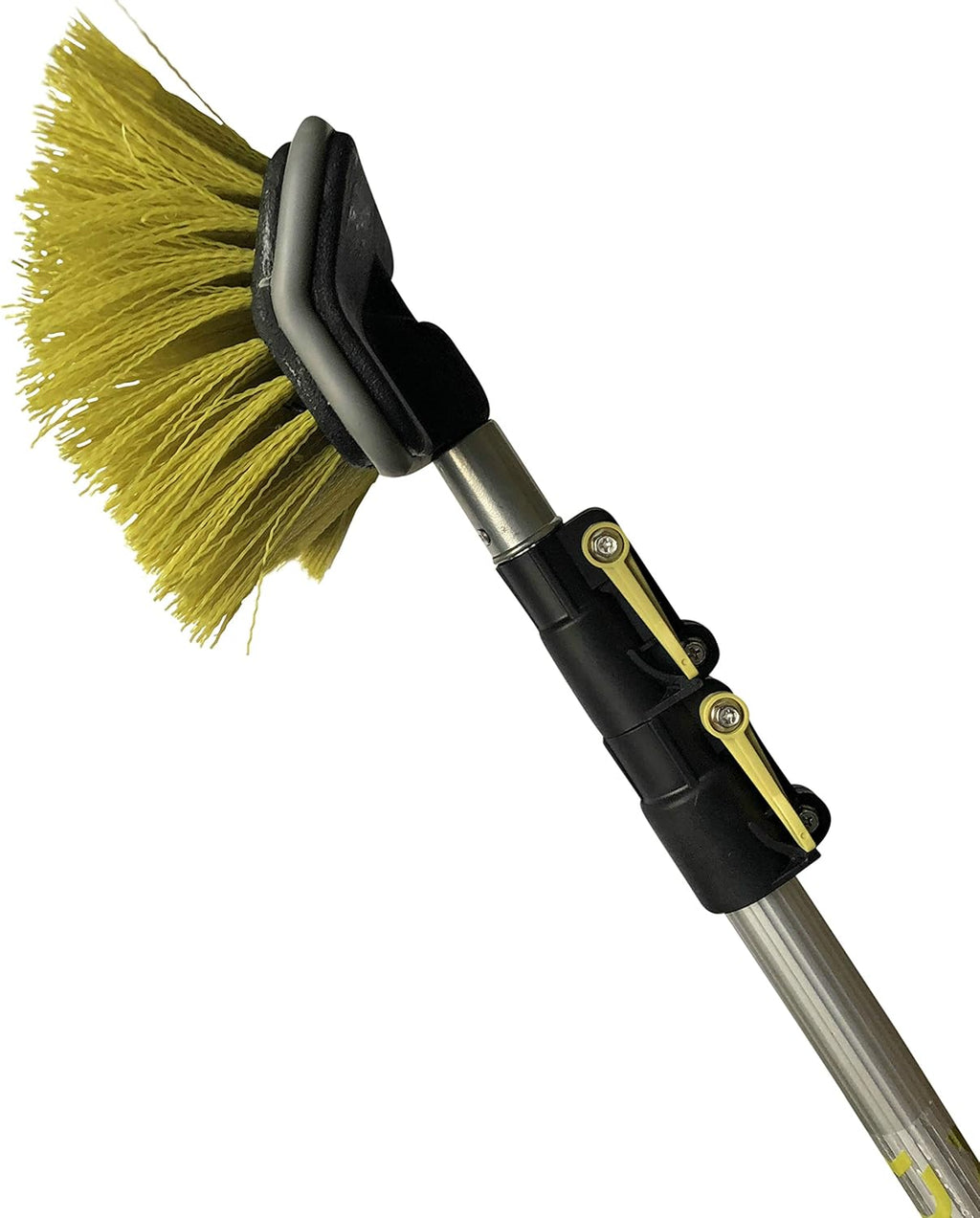 6-24 Foot Hard Bristle Brush Extension Pole with Telescopic Pole N512