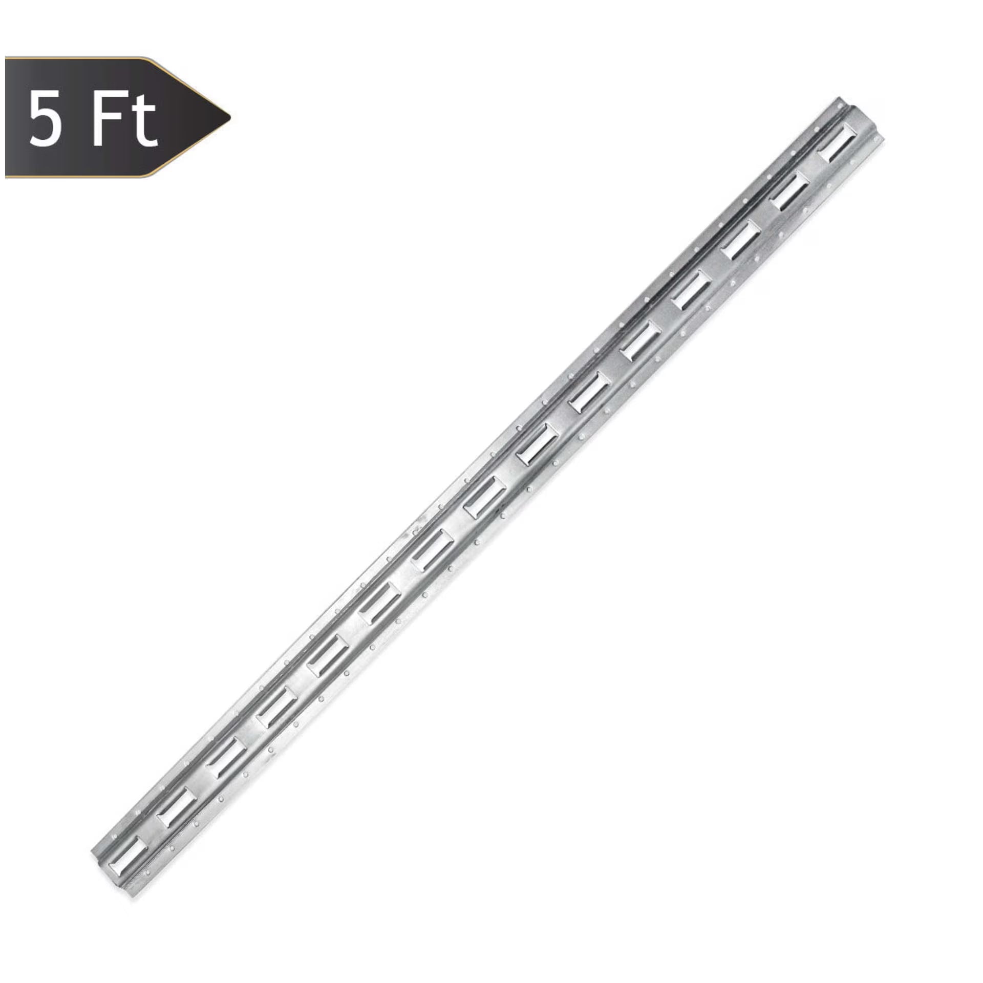 5' E-Track Tie-Down Rail, Vertical Zinc-Coated (1-Pack) G425