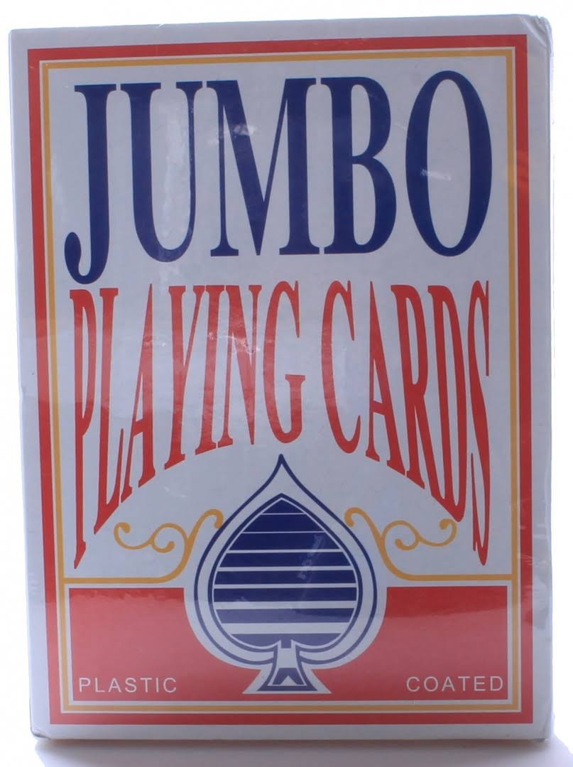 Large Giant A4 Playing Cards Party Games L973