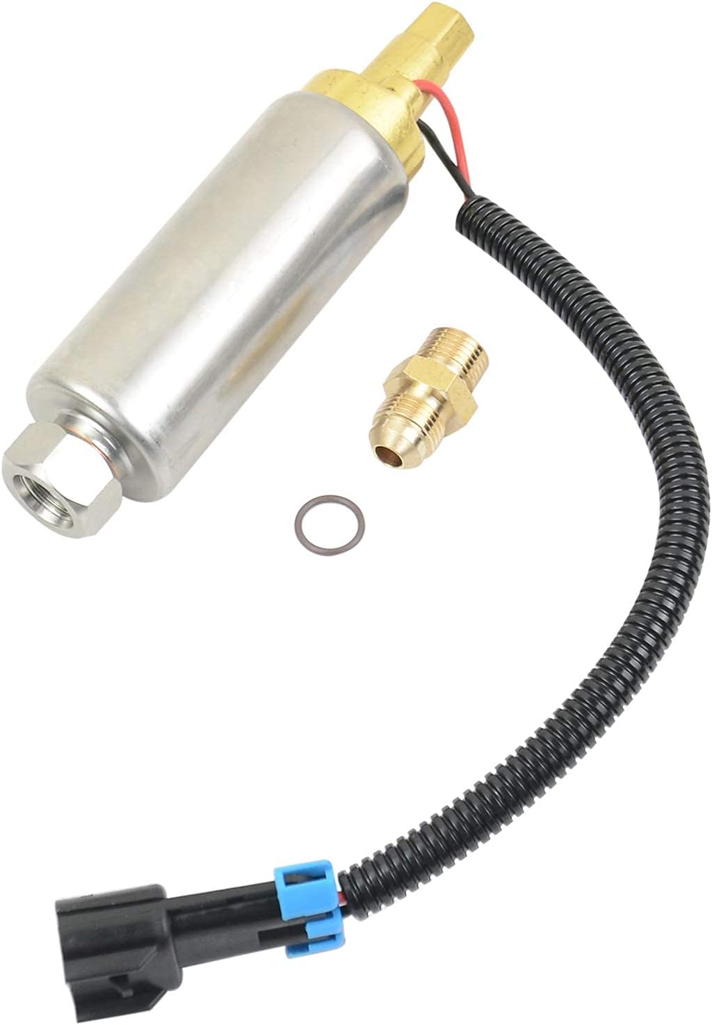 Electric High Low Pressure Fuel Pump Replacement for Mercruiser Mercury Marine Boat 4.3L 5.0L 5.7L V6 V8 Pack of 2 Y2811