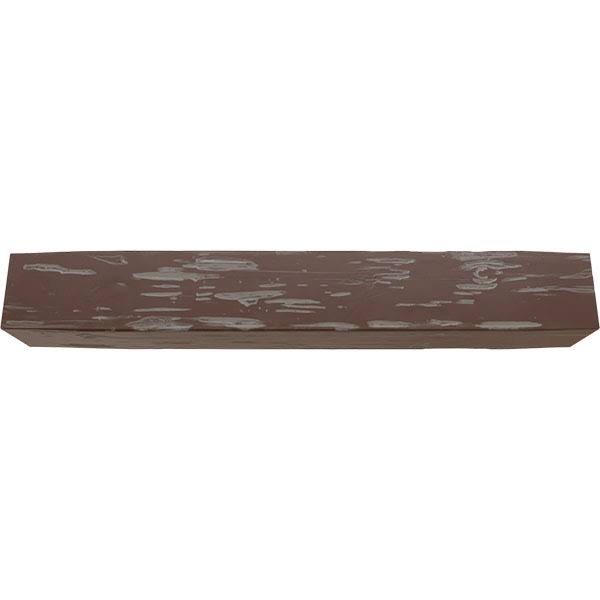 Aged Pecan Faux Wood Fireplace Mantel Y805925