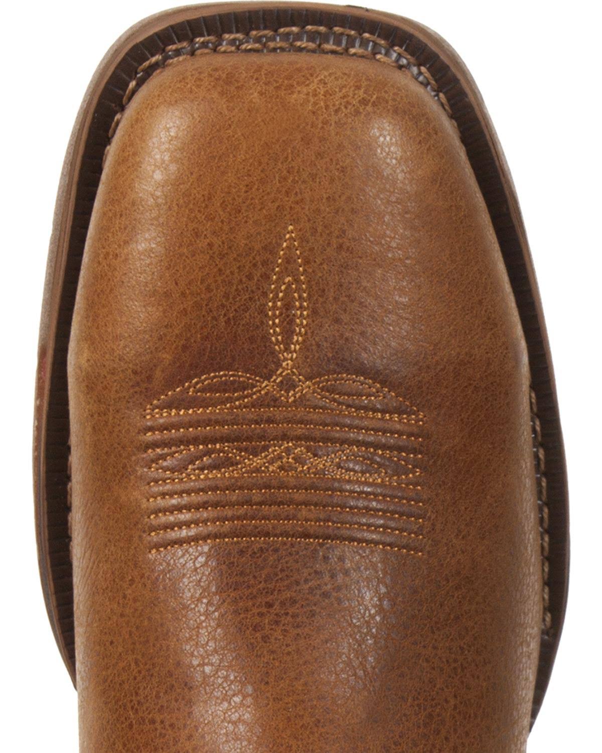 Brown Carbon Fiber Toe Western Boots I92246