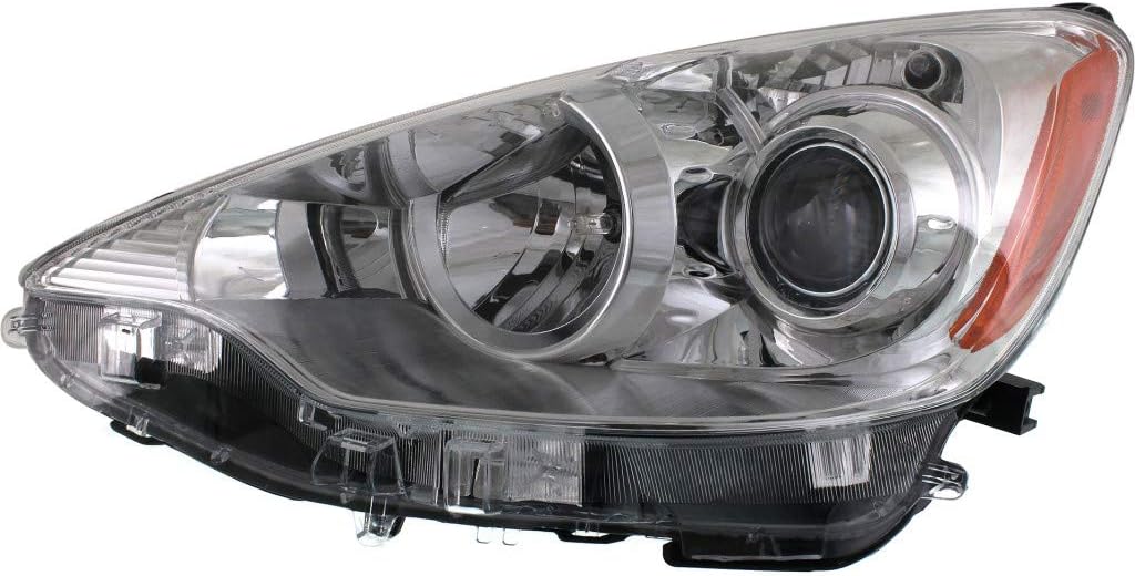Headlight Assembly Pair for Toyota Prius-C 2012 2013 2014 A36439