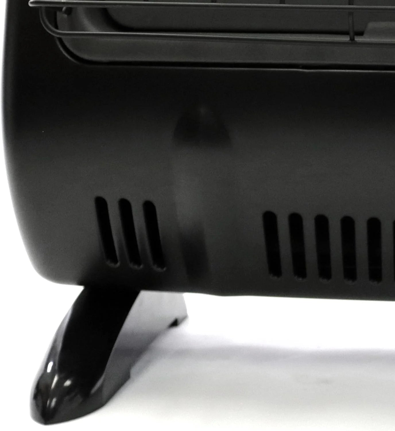 Black Wall Mount Space Heater with Built-in Thermostat S8199