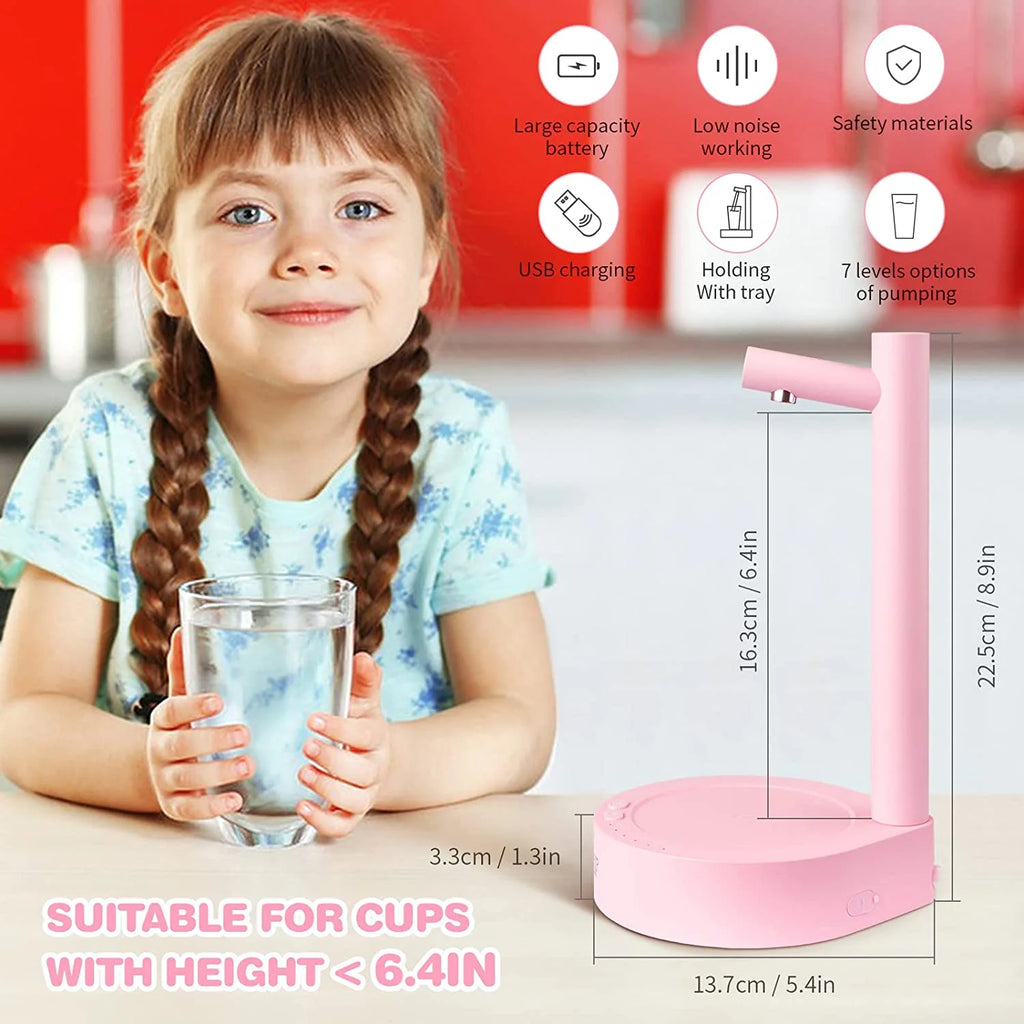 Portable Electric Water Bottle Pump for 5 Gallon & Universal Bottles A55287