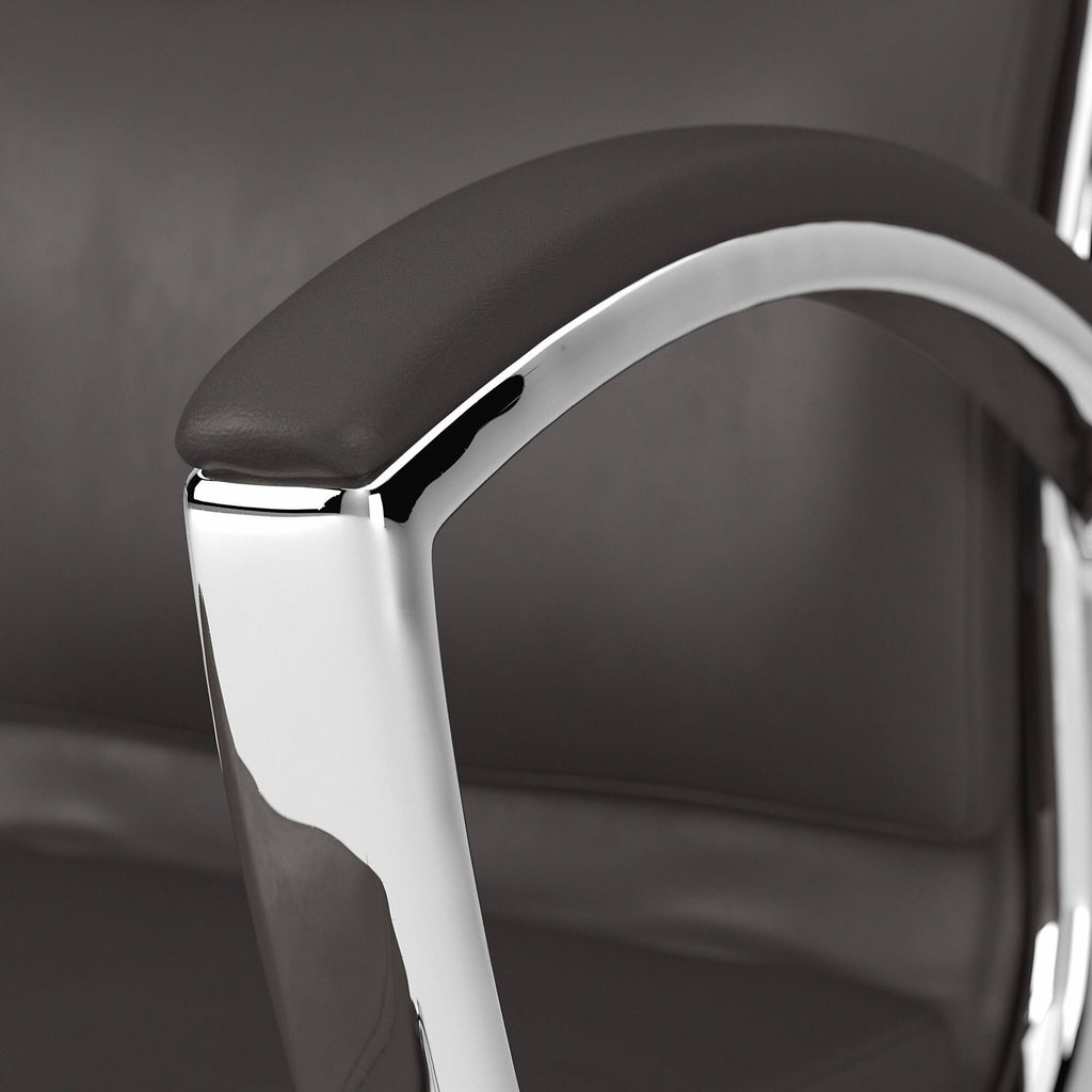 White Leather Executive Office Chair S331122