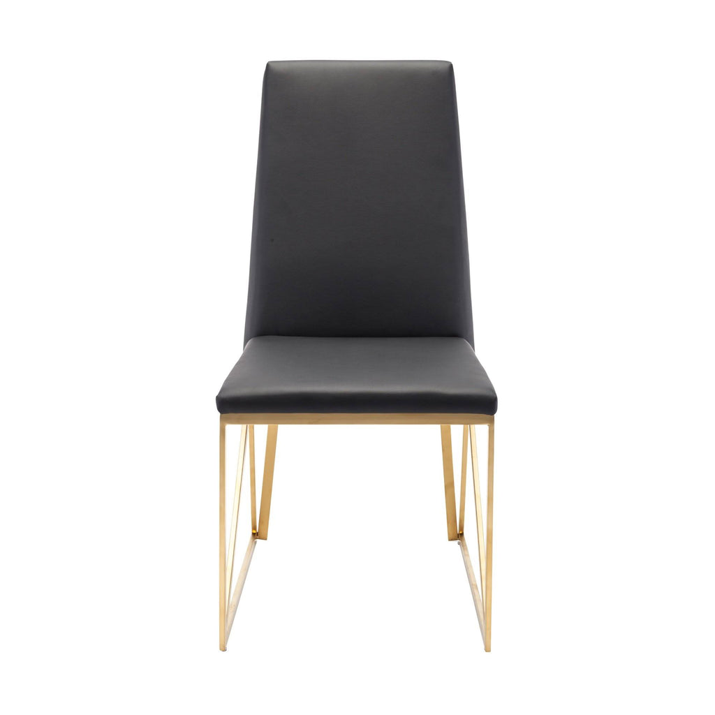 Black Caprice Dining Chair Y714