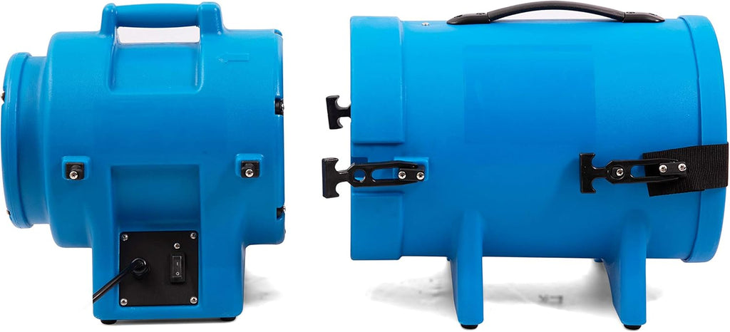 Plastic Compaxial Blower with 25' Ducting and Canister Assembly (8inch) T797