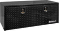 White Steel Underbody Truck Box with T-Handle Latch S21669