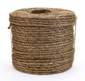 3-Strand Twisted Polypropylene Safety Rope, 600 ft. Length x 3/8 in. Width F86749