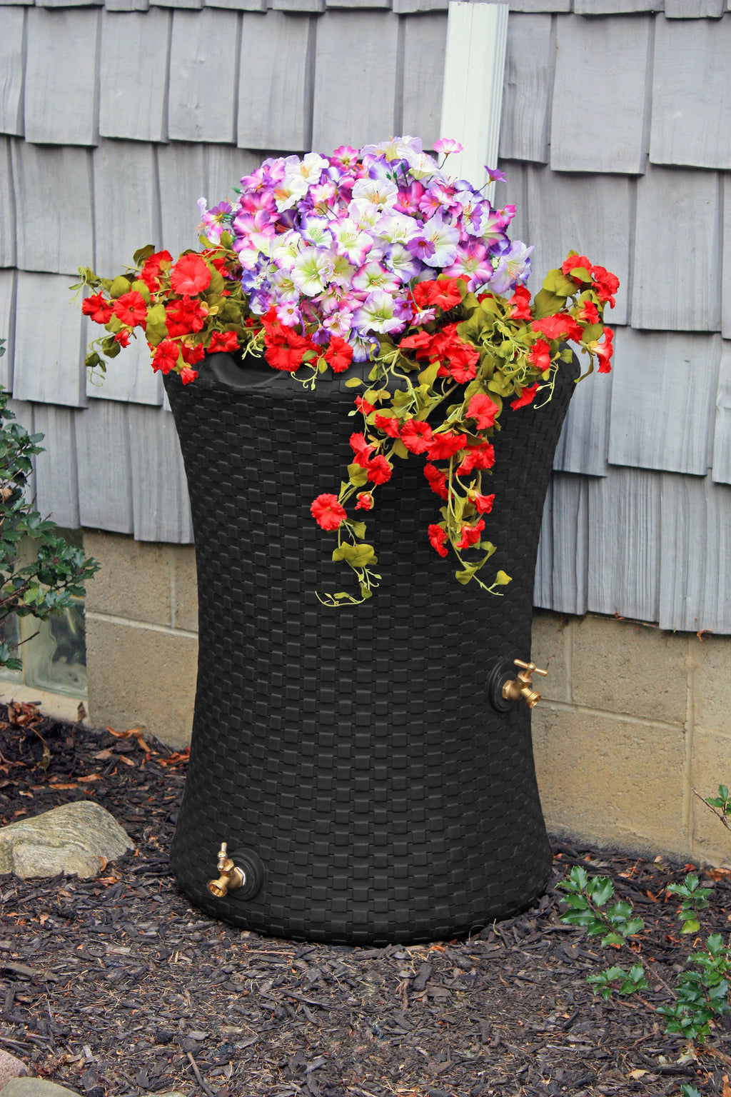 Black 50 Gallon Rain Saver Z81098