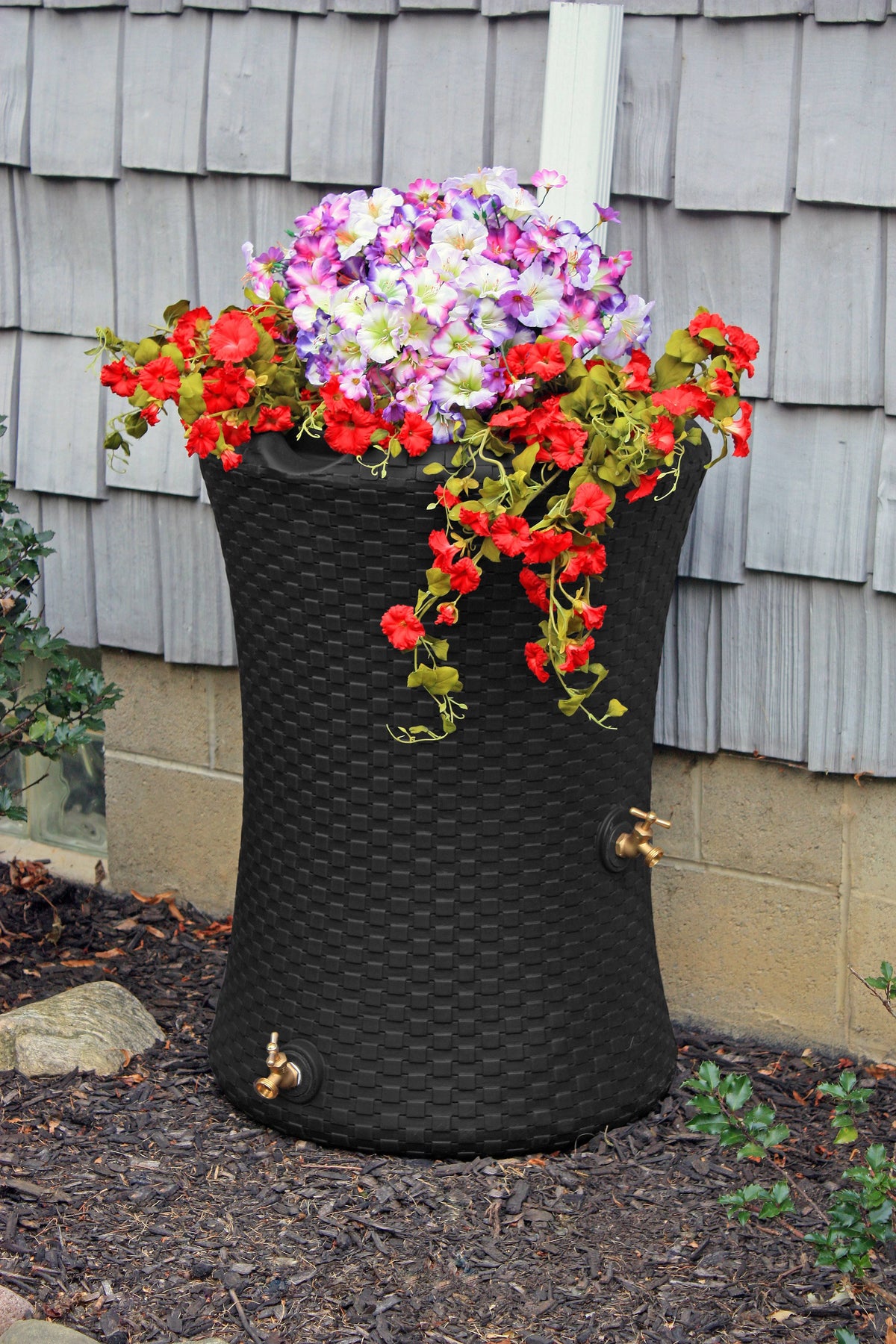 Black 50 Gallon Rain Saver Z81098