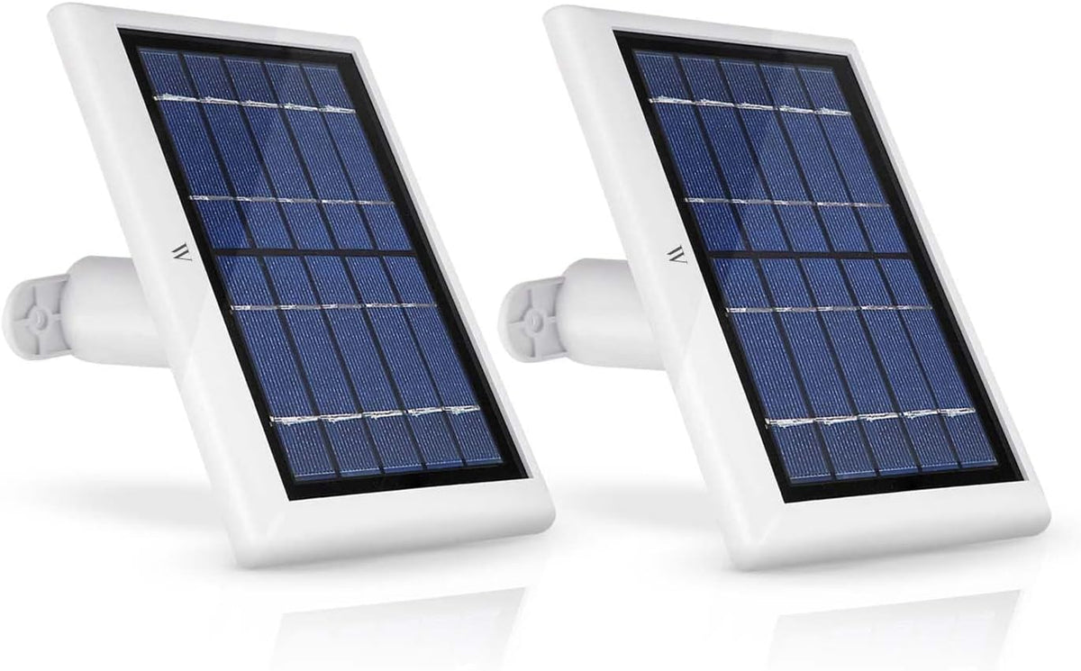 3-Pack White Solar Panel with Internal Battery for Blink Outdoor Camera M448