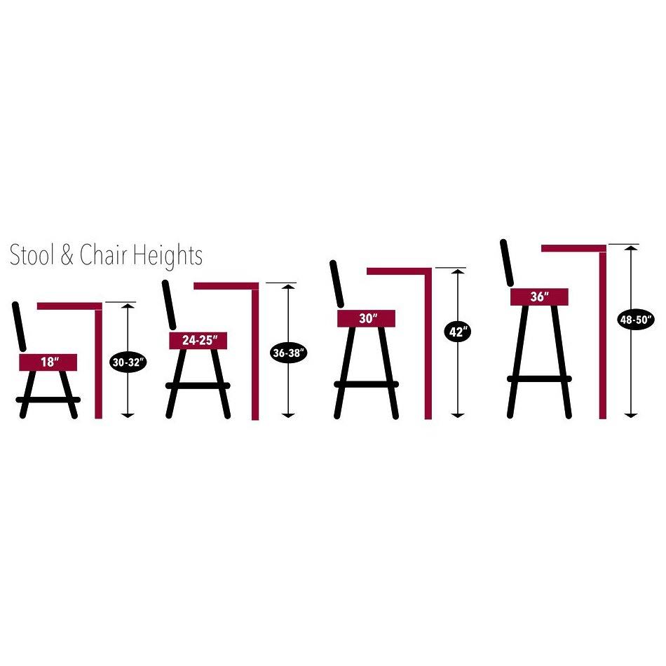 30x22 Bar Stool Q80689