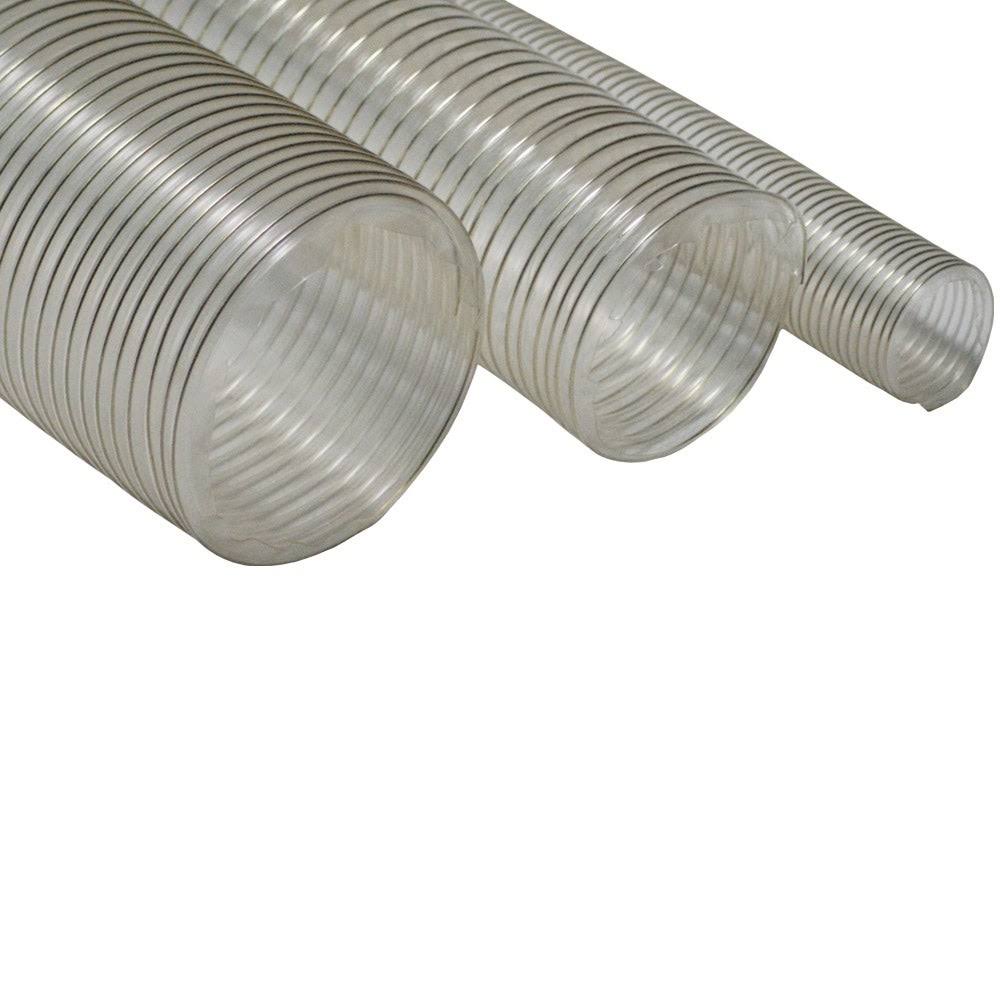 Clear PVC Flexduct 4x22 x 12 ft J7519