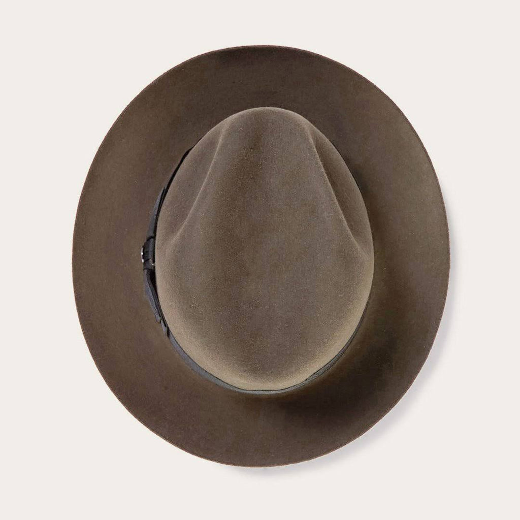Sage Fur Felt Fedora Hat U598