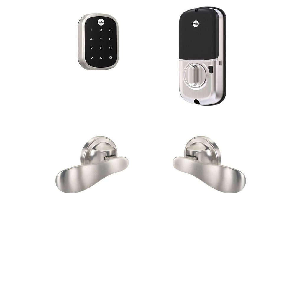 Wi-Fi and Bluetooth Deadbolt with Paddle Lever R547