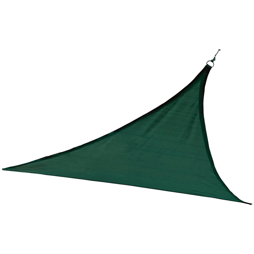 Triangle Sun Shade Sail, 16-Feet, Evergreen X346396