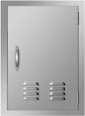 Stainless Steel Single Access Door with Vents Q18373