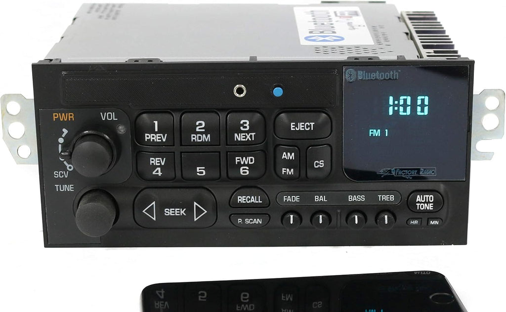 AM FM Radio with Aux Input, Bluetooth and Cassette Controls K34543