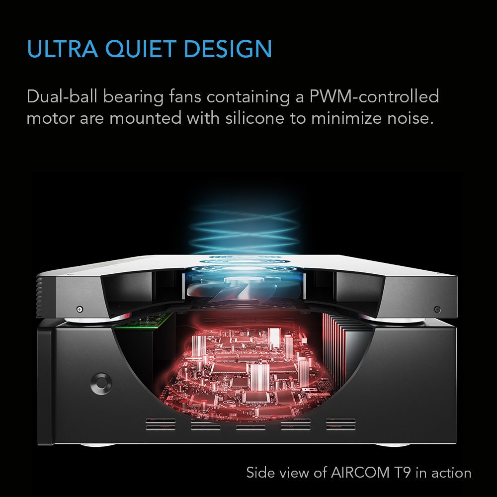 Quiet Cooling Fan System for AV Cabinet Components F61904